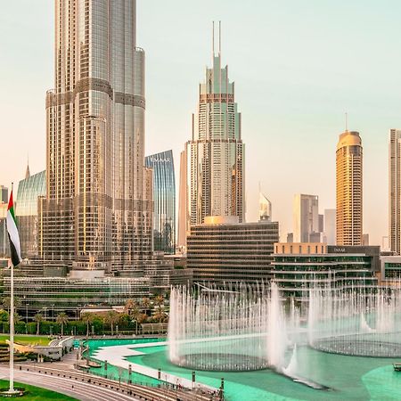 Elite Royal Apartment - Full Burj Khalifa & Fountain View - Premier - 2 Bedrooms & 1 Open Bedroom Without Partition Dubai Exteriör bild