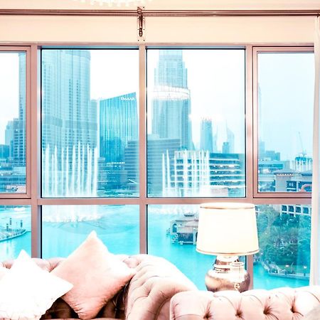 Elite Royal Apartment - Full Burj Khalifa & Fountain View - Premier - 2 Bedrooms & 1 Open Bedroom Without Partition Dubai Exteriör bild